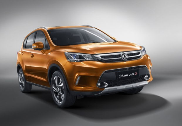 Dongfeng показала изображения кроссовера AX5